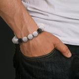 SCRIPTURES: Inspired Philippians 4:13 Bracelet (White)